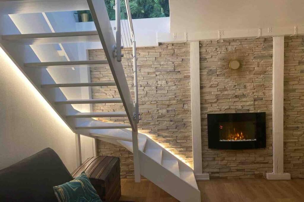 Spa De Charme 6 Pers Avec Jacuzzi & Sauna Privatifs Au Coeur De Ville - Esprit Coco Мюлуз Экстерьер фото