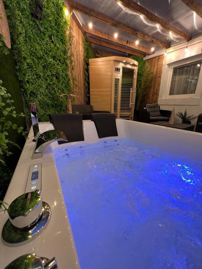 Spa De Charme 6 Pers Avec Jacuzzi & Sauna Privatifs Au Coeur De Ville - Esprit Coco Мюлуз Экстерьер фото